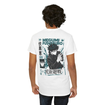 Megumi Fushiguro Anime Tee — Jujutsu Kaisen Graphic T-Shirt