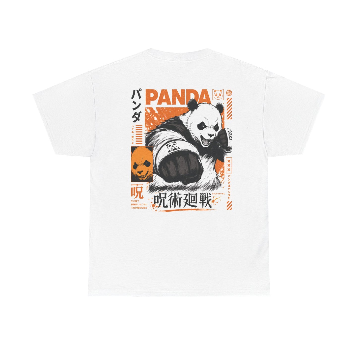 Panda Graphic Tee — Anime-Inspired Panda Punch T-Shirt