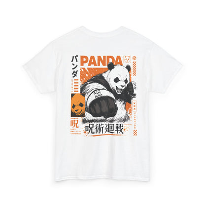 Panda Graphic Tee — Anime-Inspired Panda Punch T-Shirt