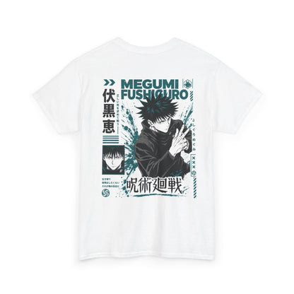 Megumi Fushiguro Anime Tee — Jujutsu Kaisen Graphic T-Shirt
