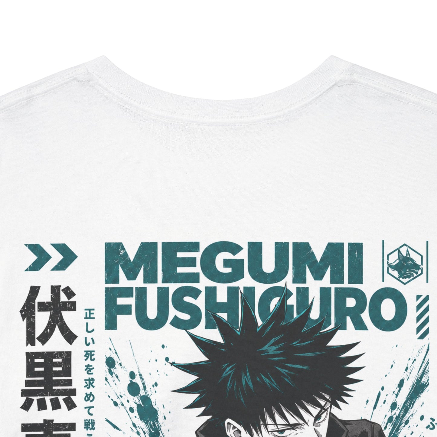 Megumi Fushiguro Anime Tee — Jujutsu Kaisen Graphic T-Shirt